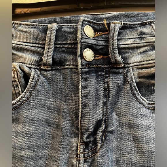 Kancan Signature High Rise Super Flare Raw Hem Size 22 (Juniors) - Picture 3 of 9